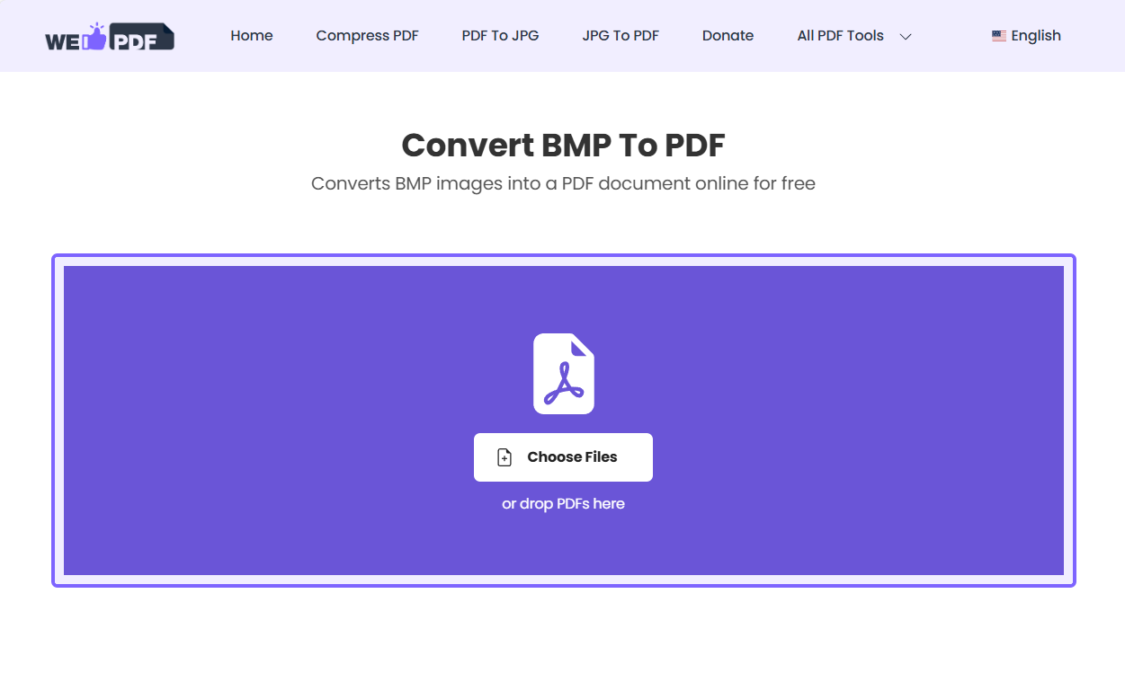 Convert BMP to PDF