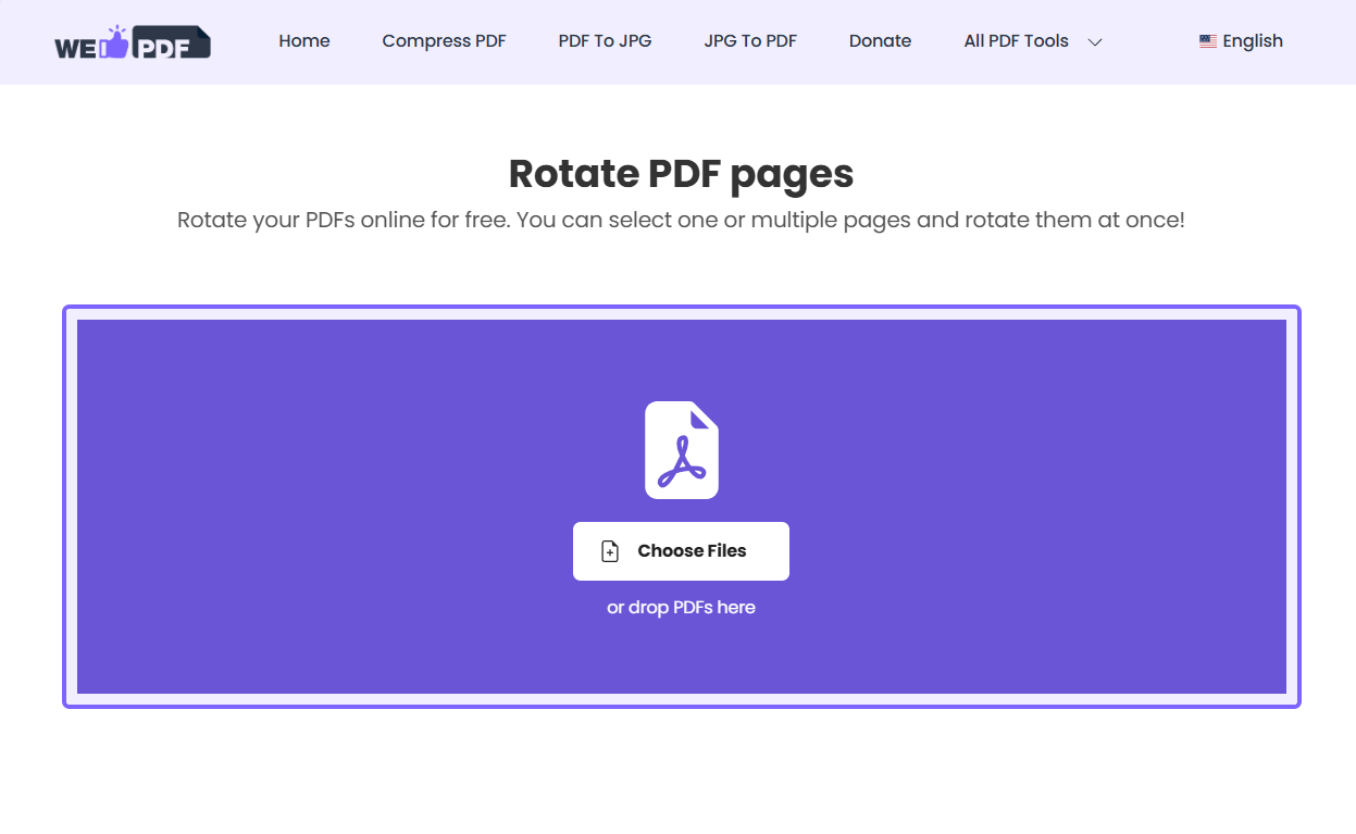 Rotate PDF